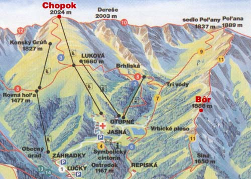 Chopok - panorama